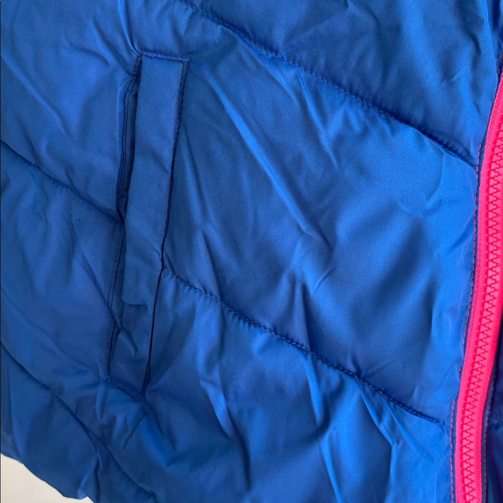 New With Tags Y2K GAP Vibrant Pink and Blue Chevron Vest - Picture 3 of 5